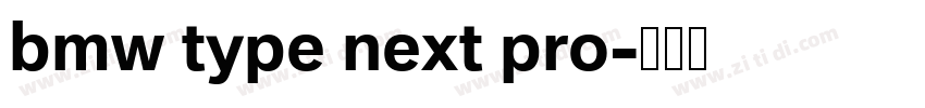 bmw type next pro字体转换
